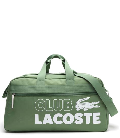 lacoste duffle bag green|lacoste bag sale philippines.